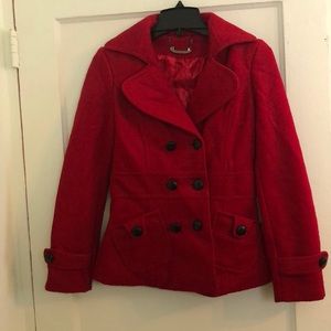 Red Peacoat